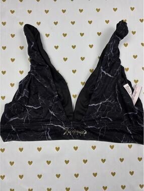 Victorias Secret Super Soft Lounge MEDIUM Bralette Bra Top Tank